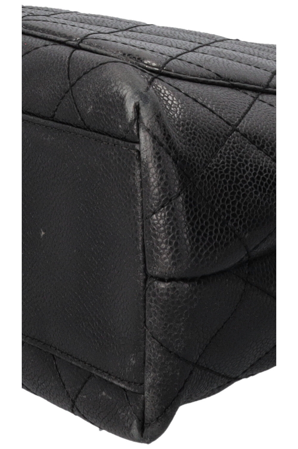 CHANEL CC Top Handle Caviar Noir