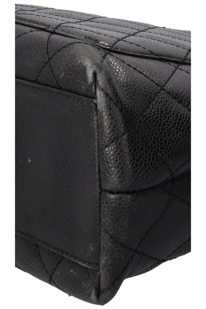 CHANEL CC Top Handle Caviar Noir