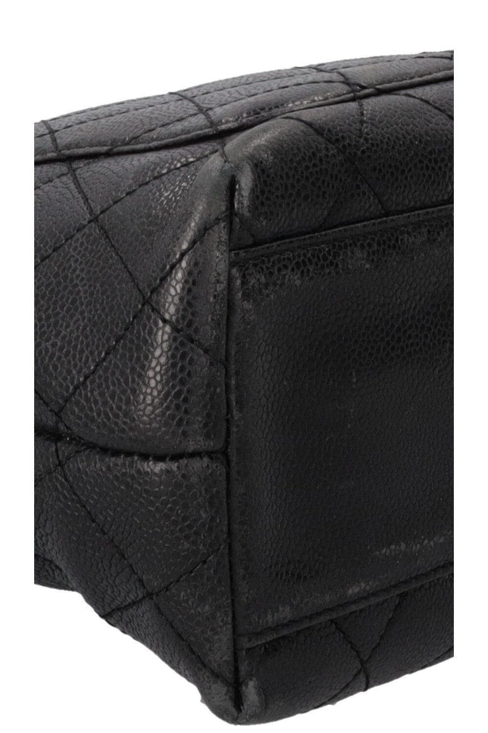 CHANEL CC Top Handle Caviar Noir