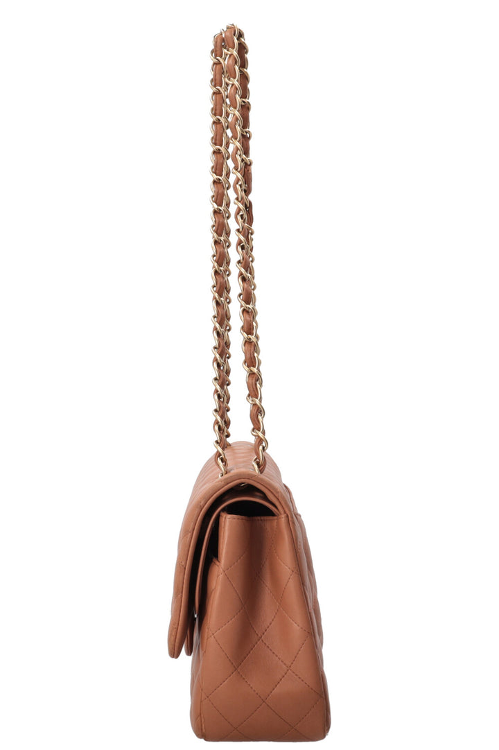 CHANEL Classic Double Flap Bag Large Camel