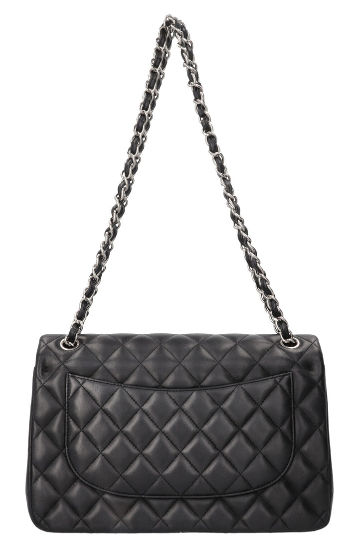 CHANEL Classique Double Rabat Grand Modèle Noir