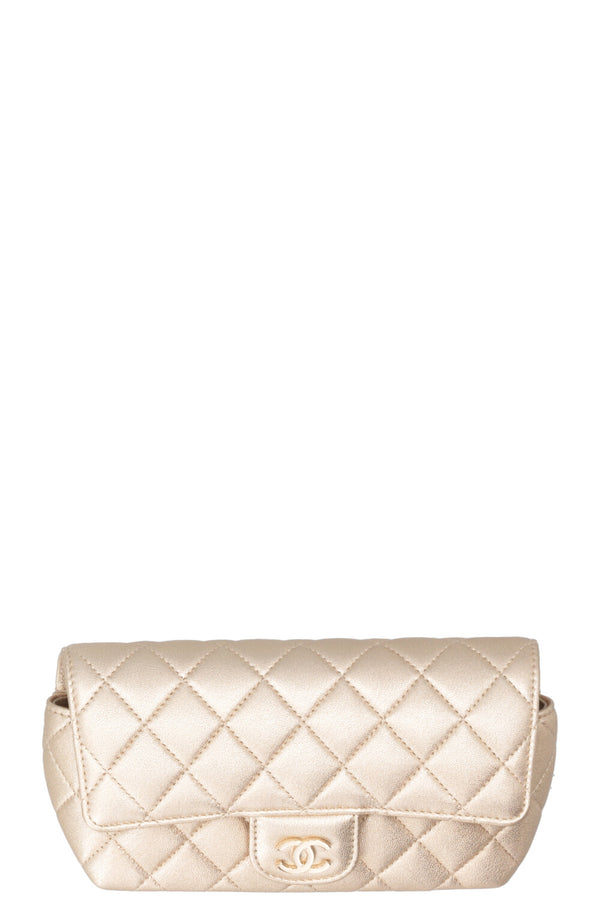 CHANEL Classic Glasses Case on Chain Gold