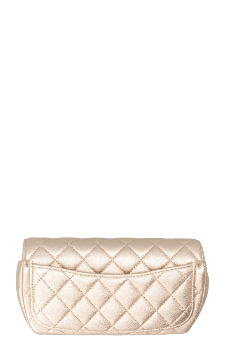 CHANEL Classic Glasses Case on Chain Gold