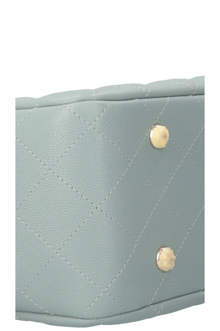 CHANEL Classic Shopping Tote Large Caviar Mint