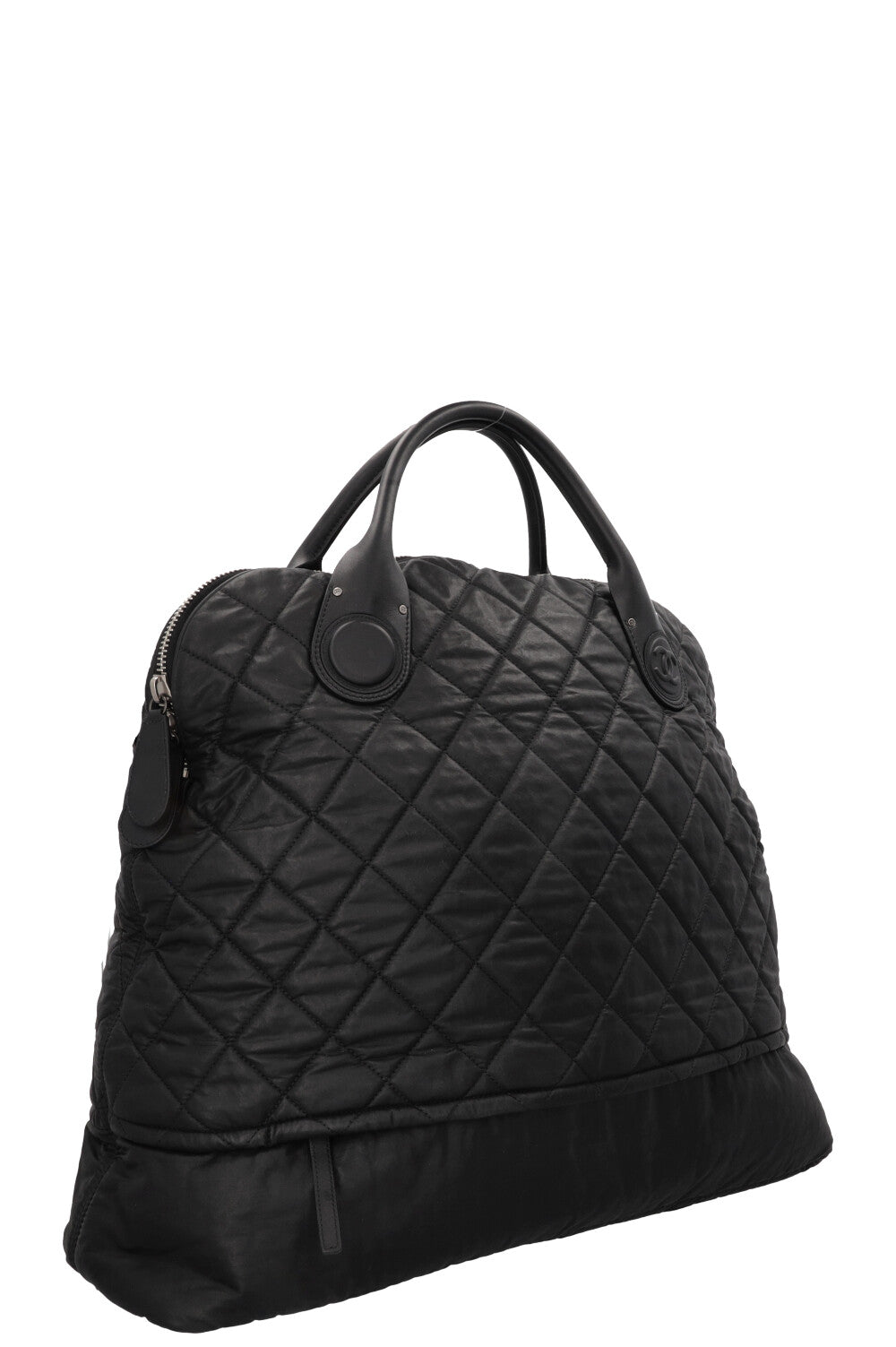 CHANEL Coco Cocoon Travel Bag Black