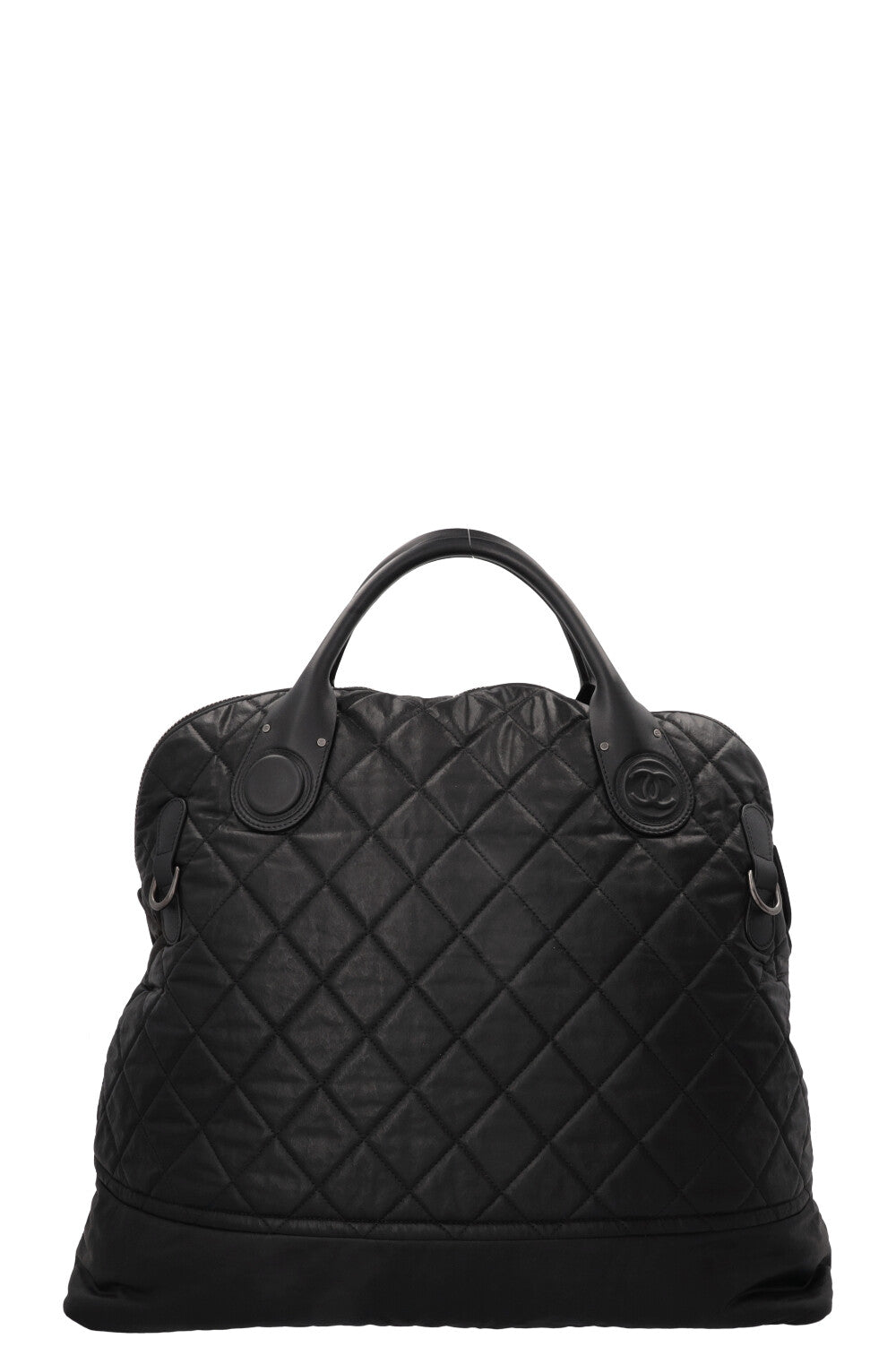 CHANEL Coco Cocoon Travel Bag Black