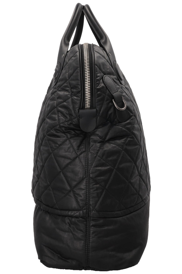 CHANEL Coco Cocoon Travel Bag Black
