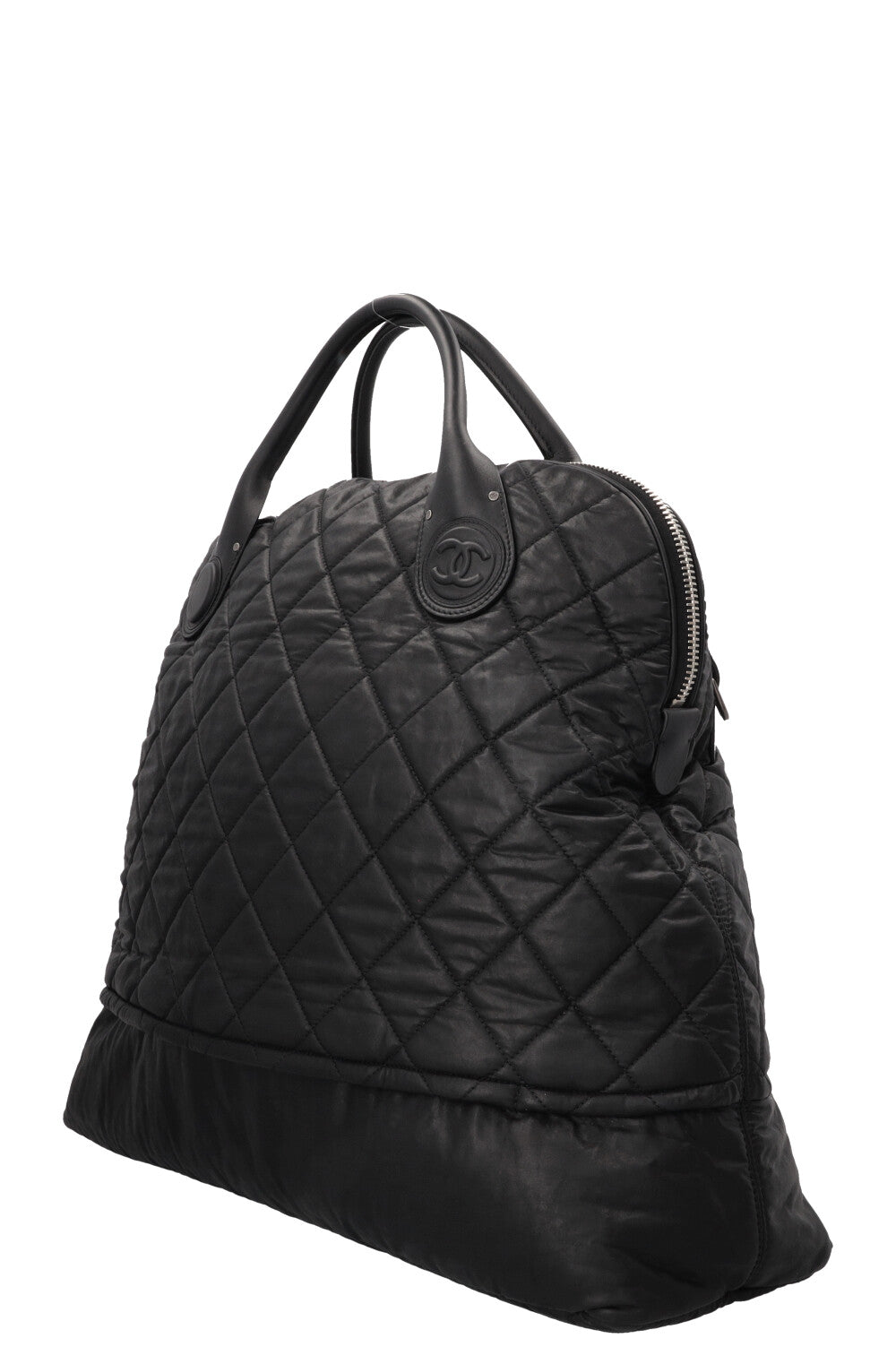 CHANEL Coco Cocoon Travel Bag Black