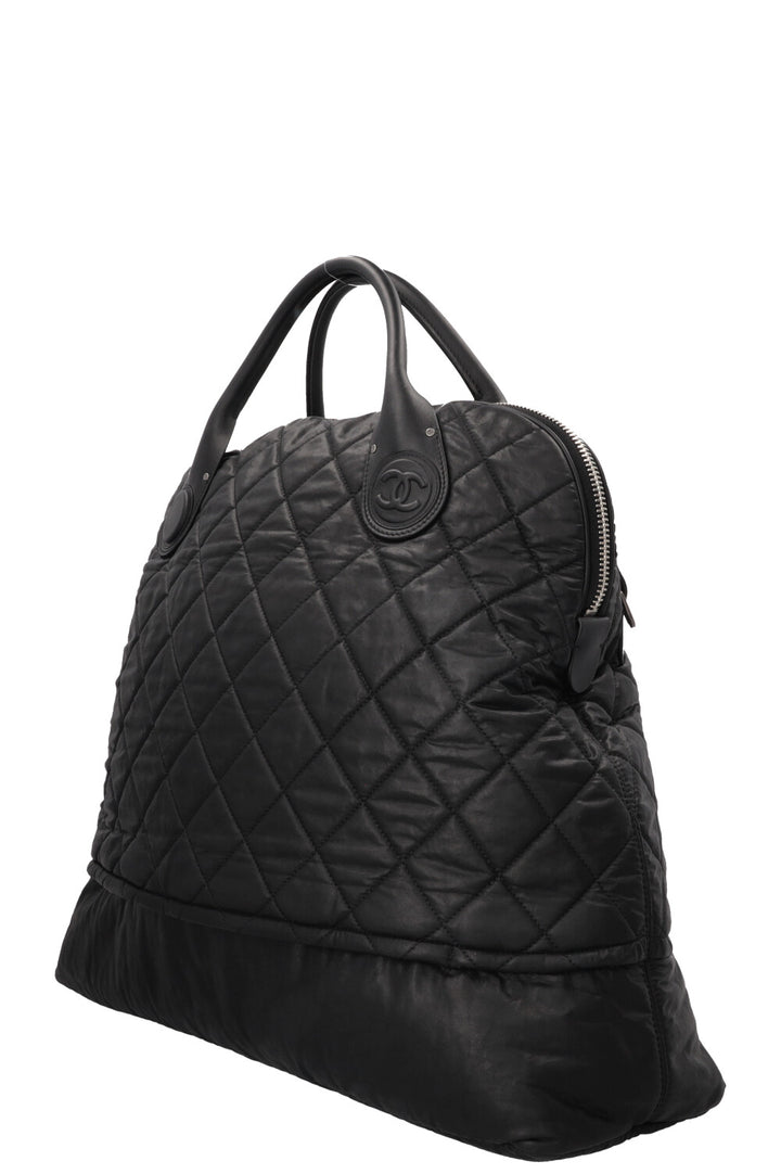 CHANEL Coco Cocoon Travel Bag Black