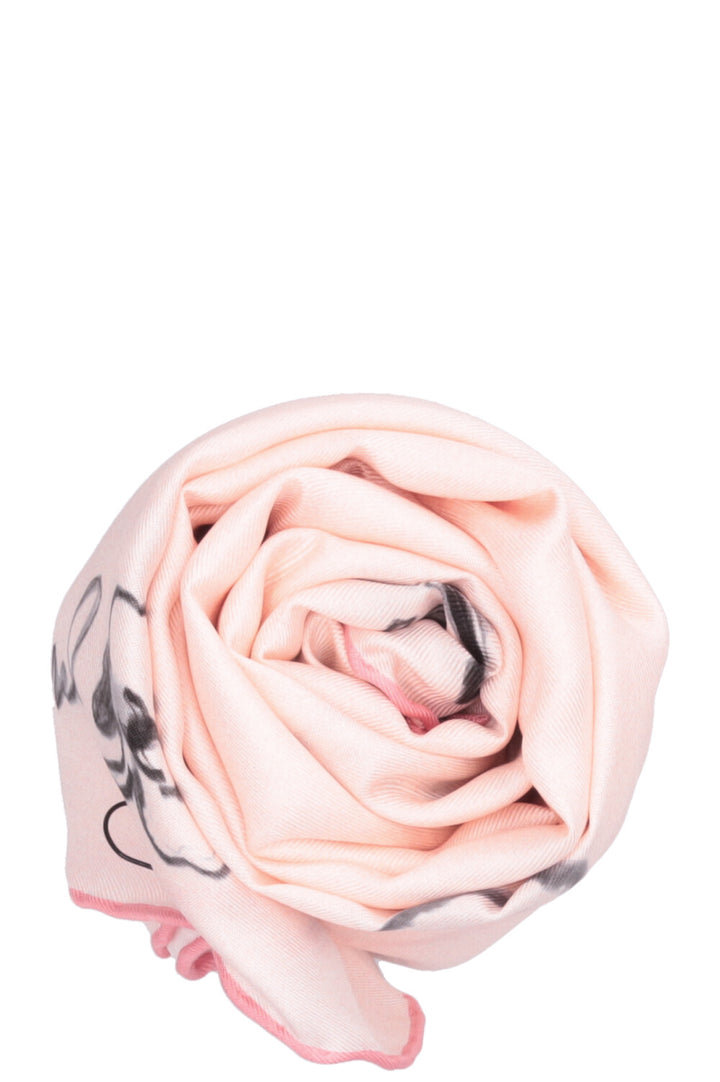 CHANEL Coco Mademoiselle Carré 90 Silk Pink