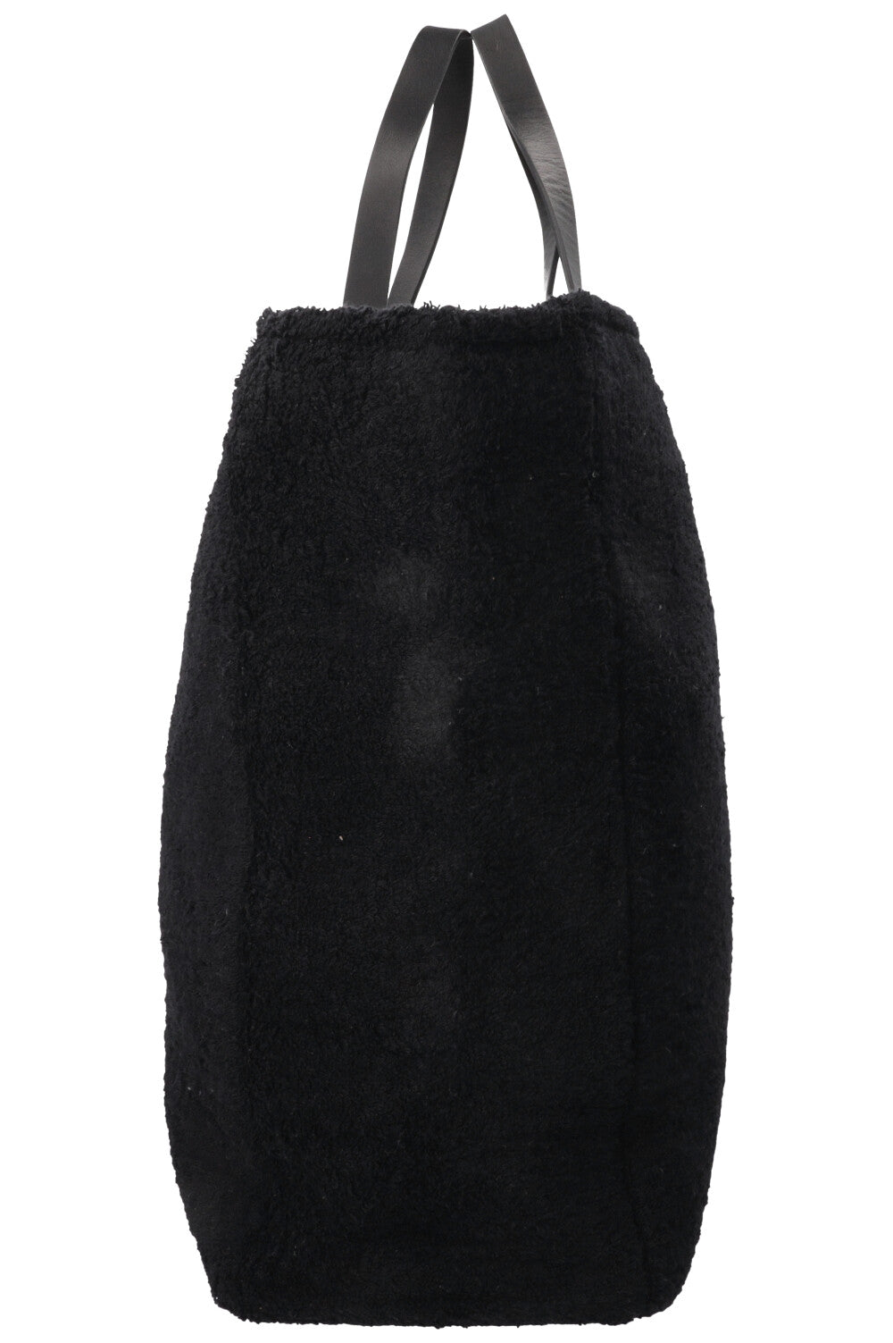 CHANEL Sac cabas Coco Mark éponge noir et blanc
