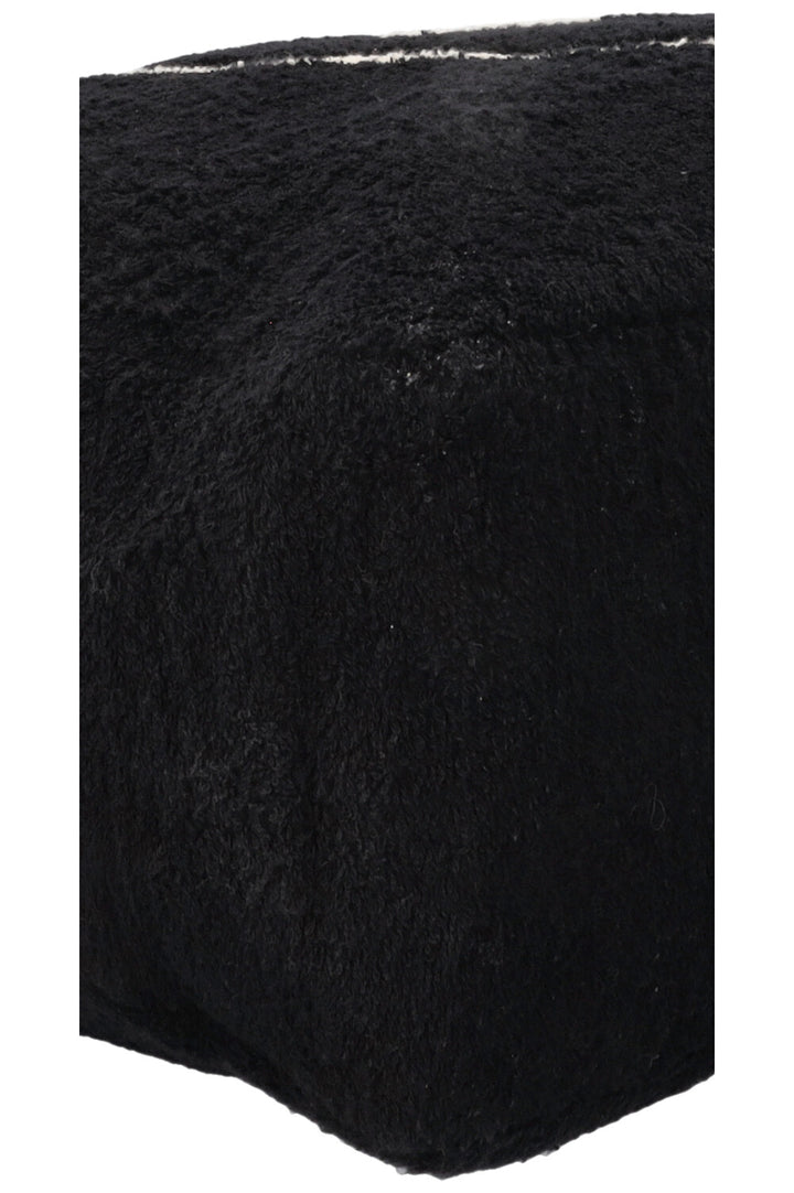 CHANEL Sac cabas Coco Mark éponge noir et blanc