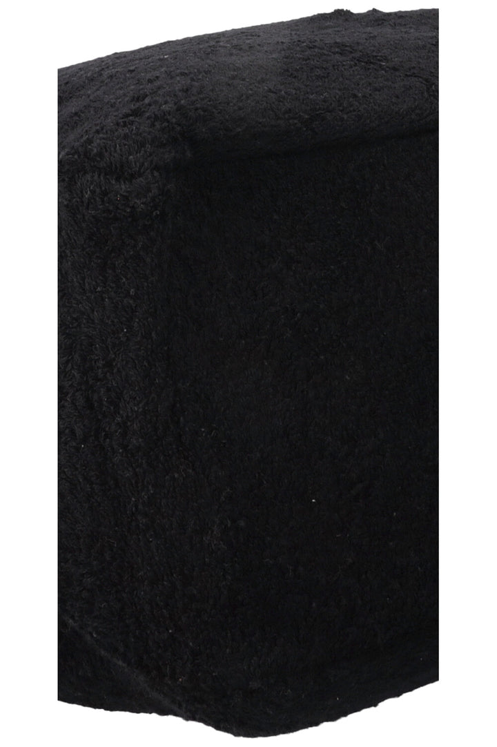 CHANEL Sac cabas Coco Mark éponge noir et blanc