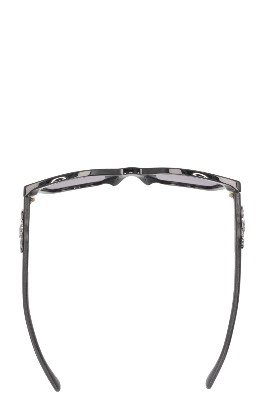 CHANEL Crystal CC Sunglasses Black 5456-Q-B