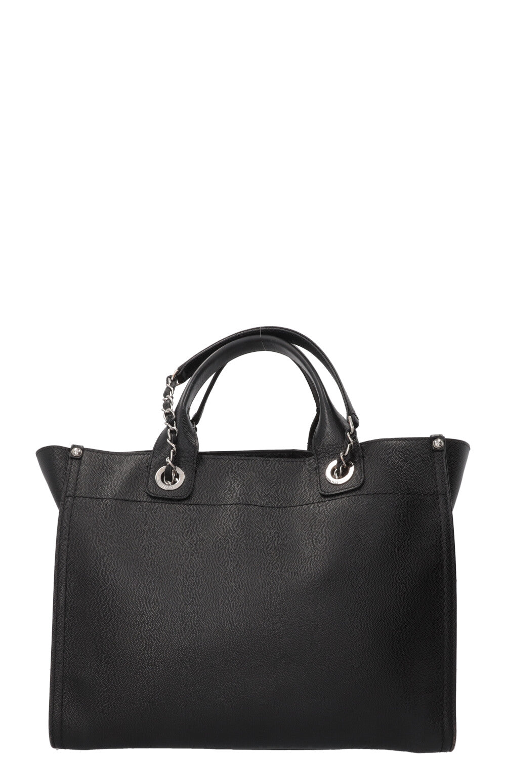 CHANEL Deauville Bag Caviar Black