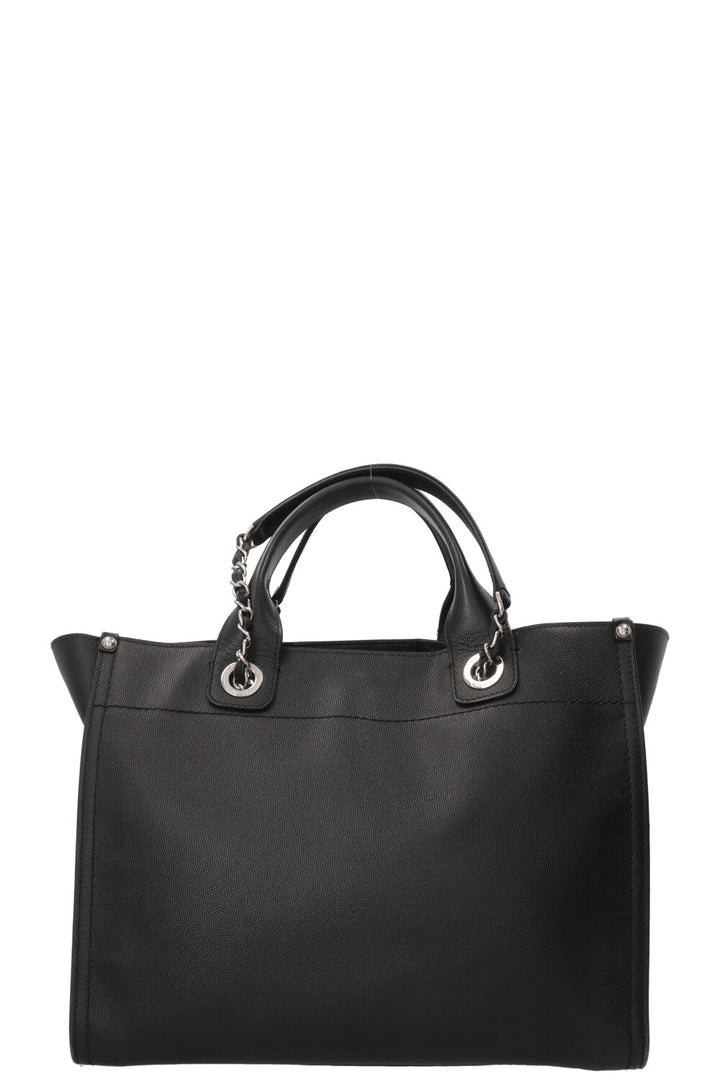 CHANEL Deauville Bag Caviar Black