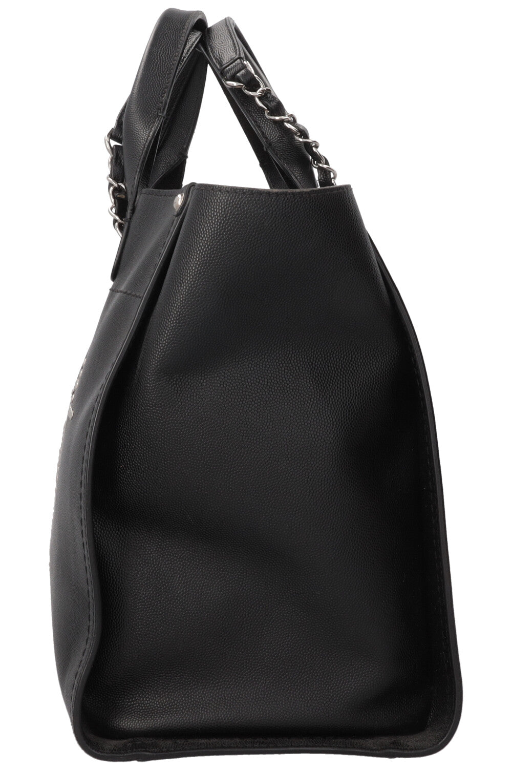 CHANEL Deauville Bag Caviar Black