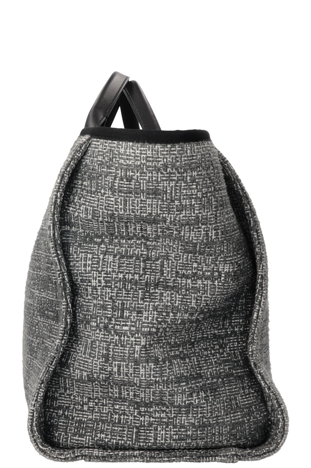CHANEL Deauville Sac Tweed Gris