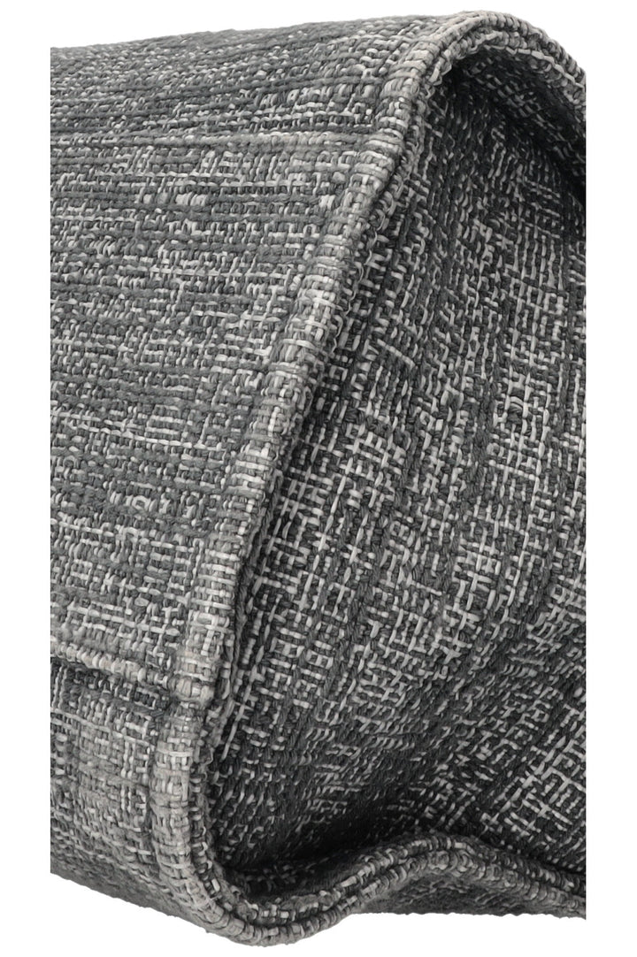 CHANEL Deauville Sac Tweed Gris