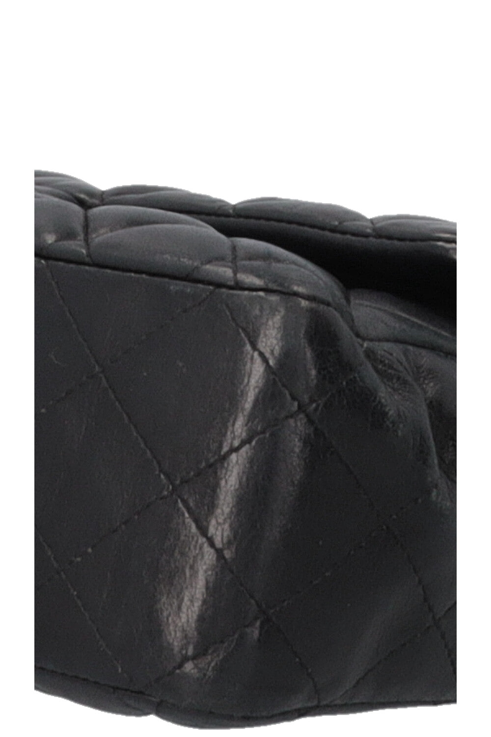 CHANEL Double Flap Bag Medium Lambskin Black