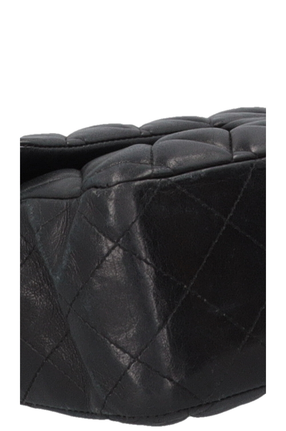 CHANEL Double Flap Bag Medium Lambskin Black