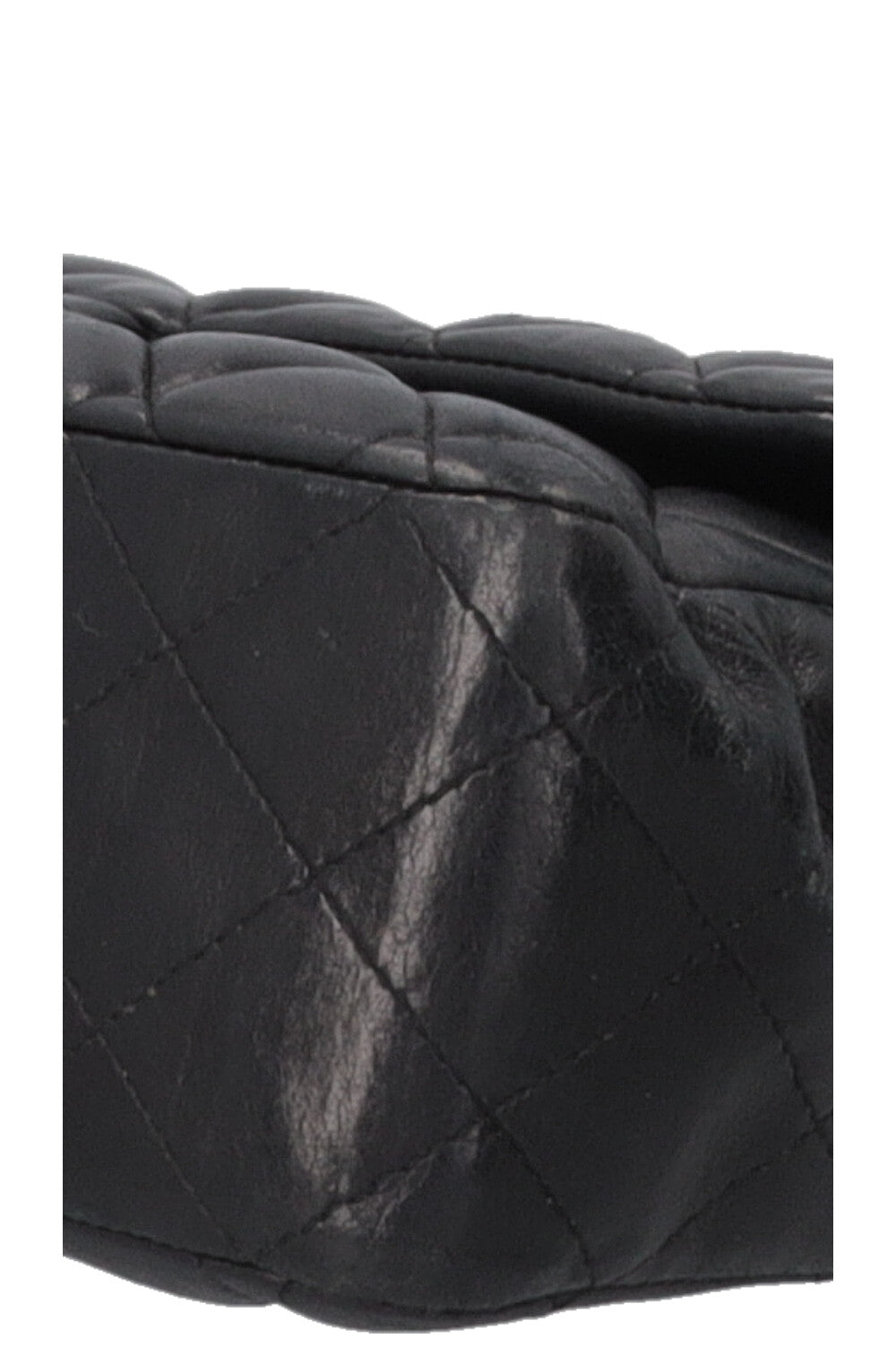 CHANEL Double Flap Bag Medium Lambskin Black