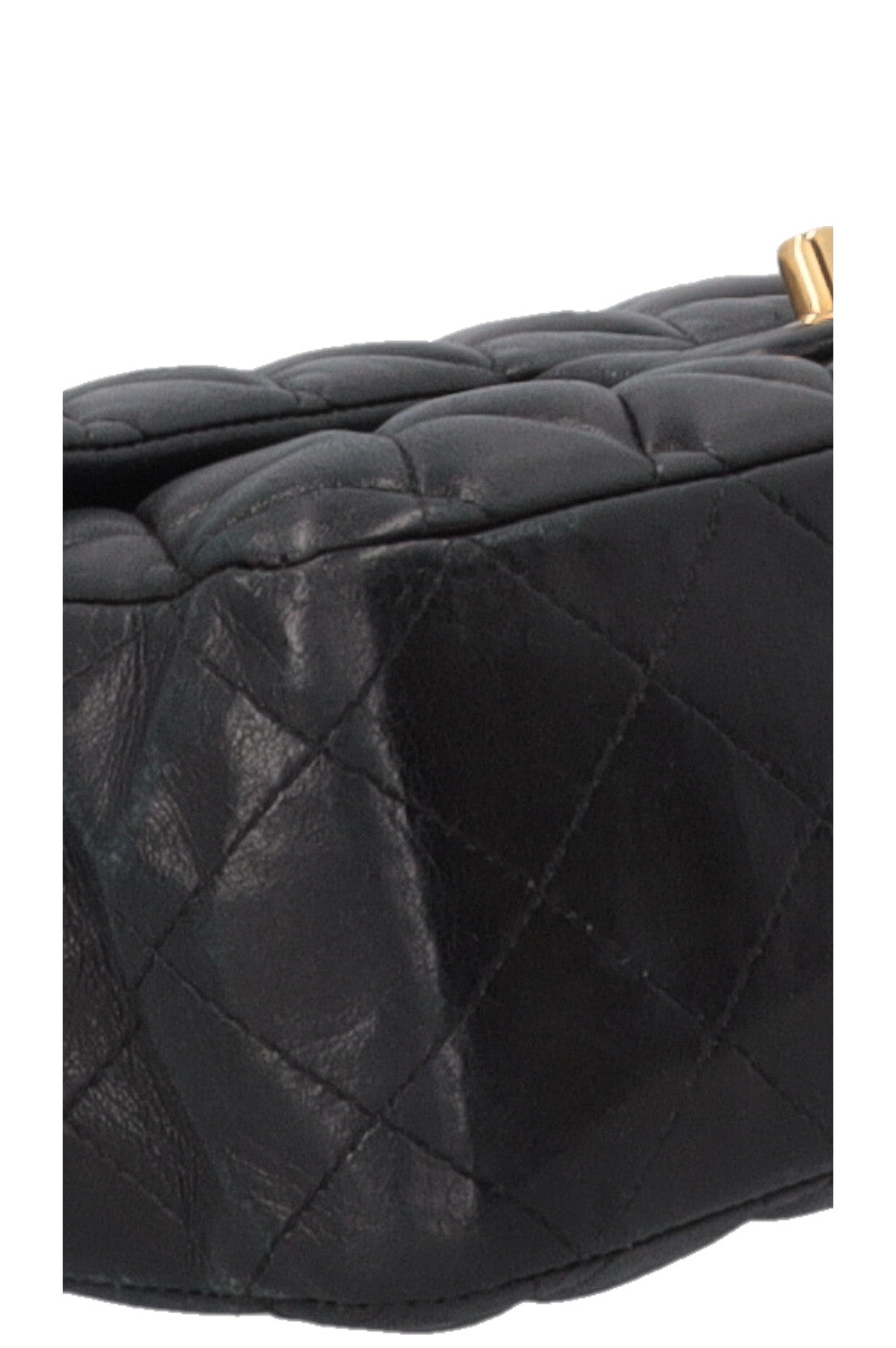 CHANEL Double Flap Bag Medium Lambskin Black