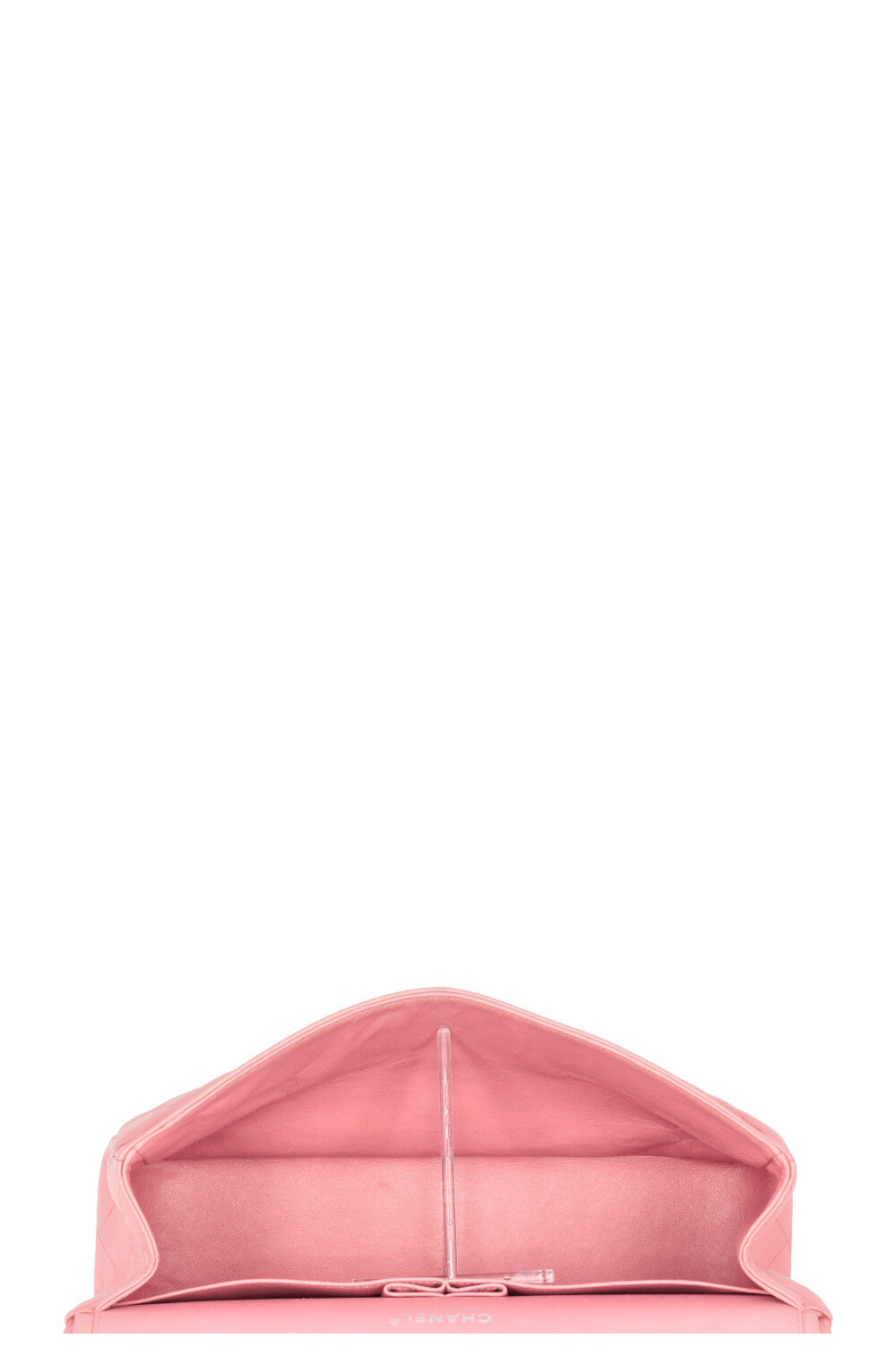 CHANEL Double Flap Large Leather Pink