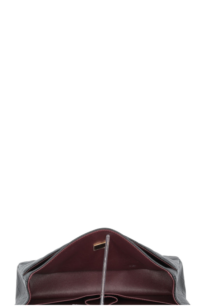 CHANEL Double Flap Medium Caviar Noir