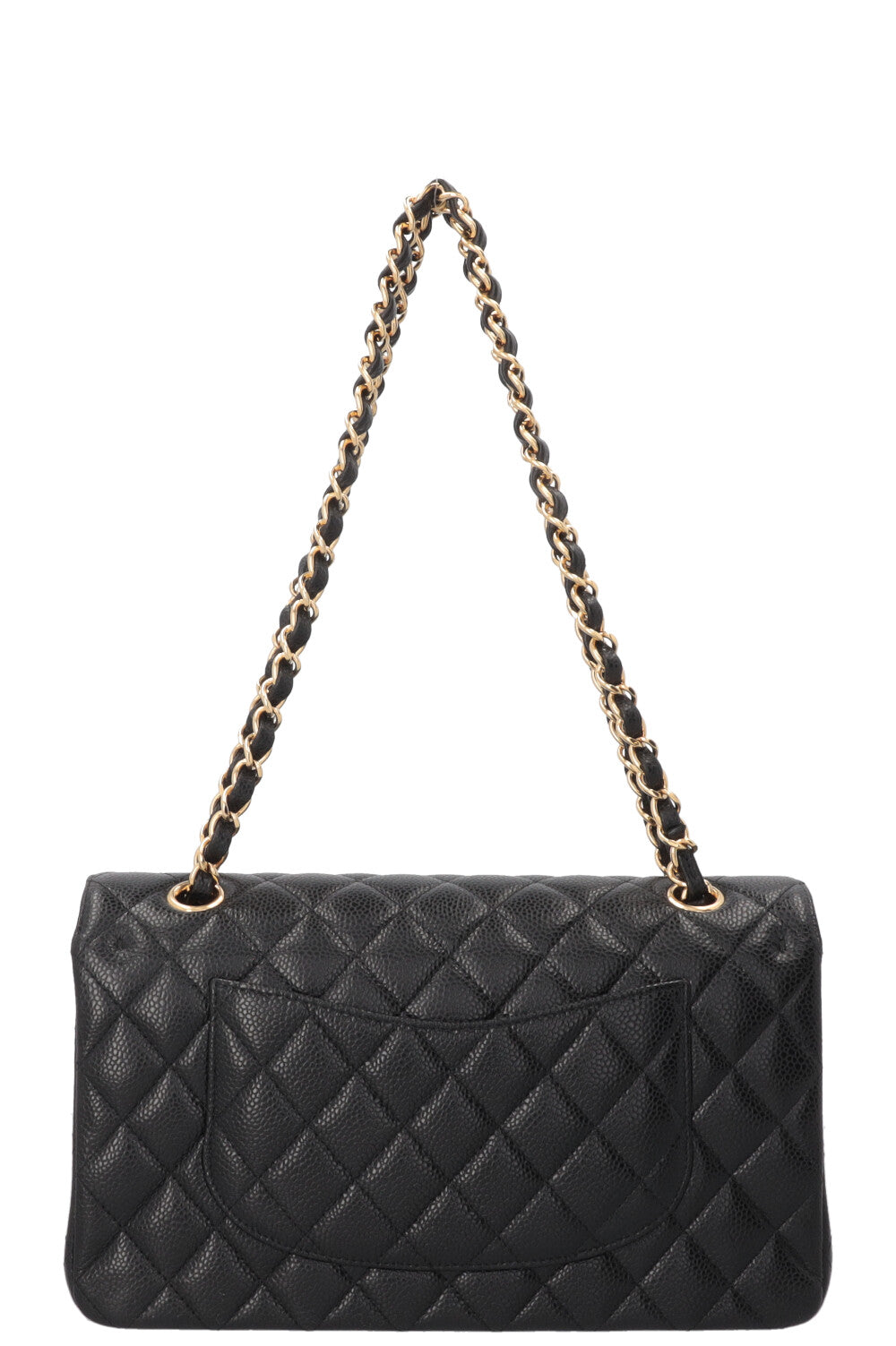 CHANEL Double Flap Medium Caviar Noir