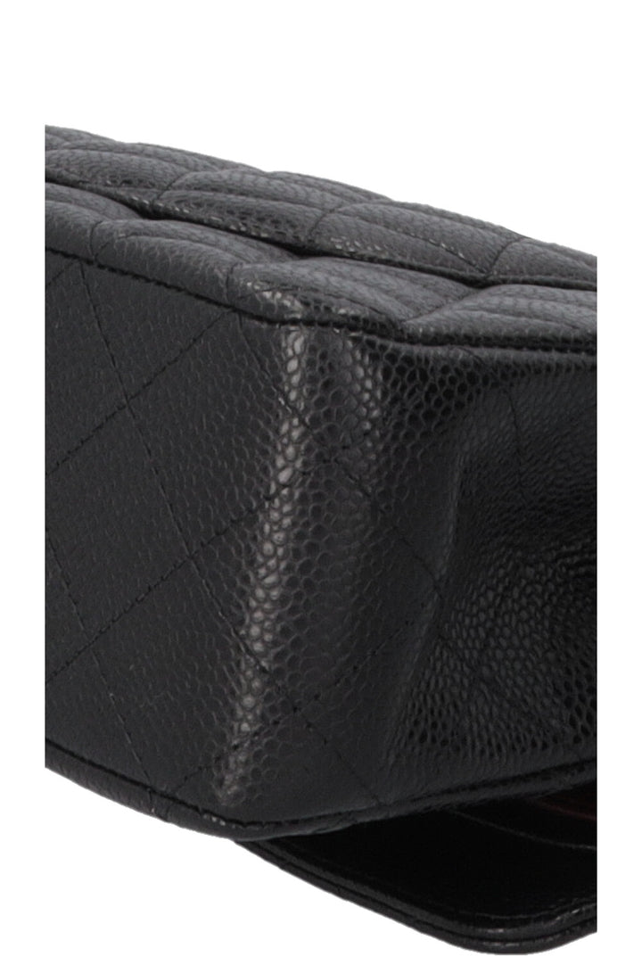 CHANEL Double Flap Medium Caviar Noir