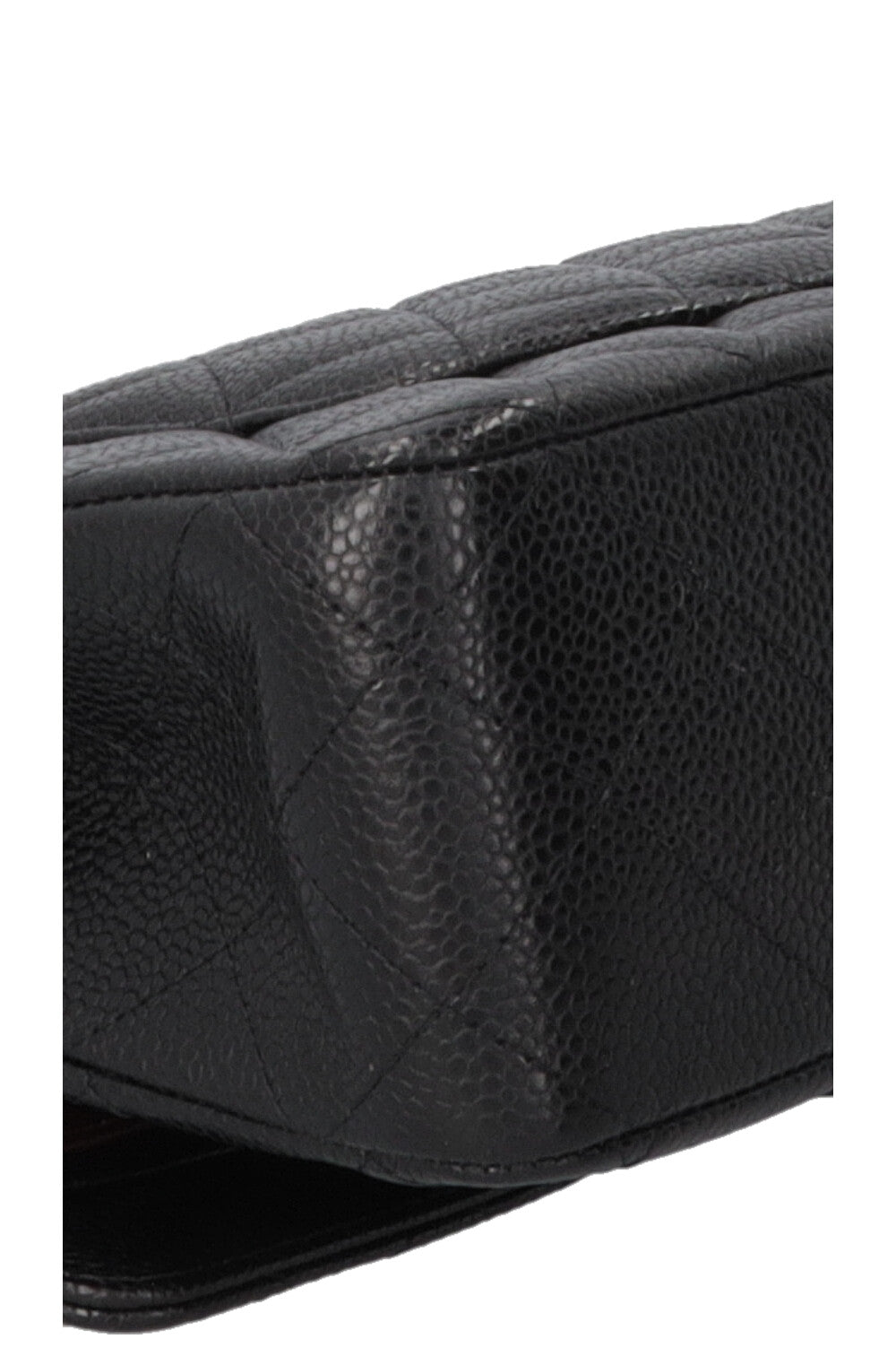 CHANEL Double Flap Medium Caviar Noir