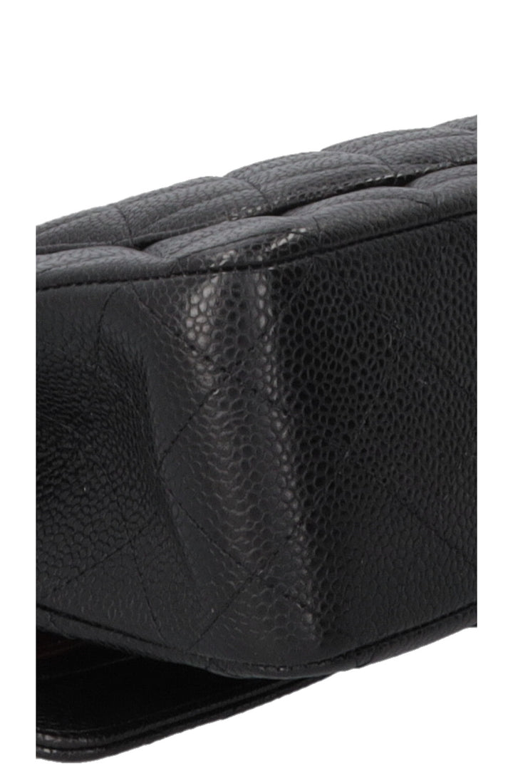 CHANEL Double Flap Medium Caviar Noir