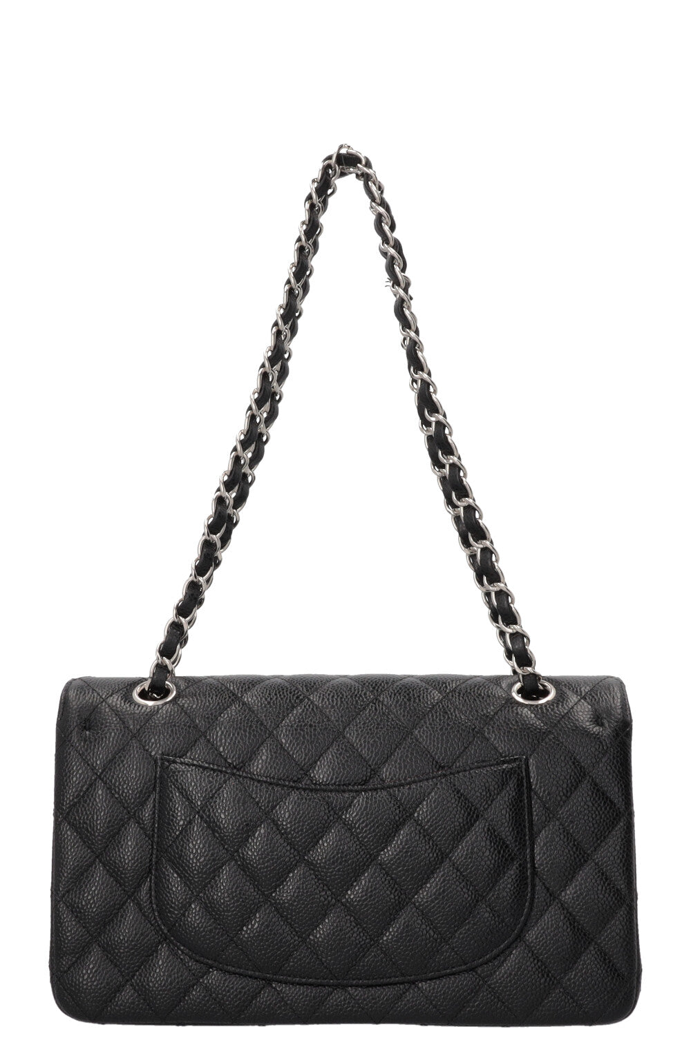 CHANEL Double Flap Medium Caviar Noir