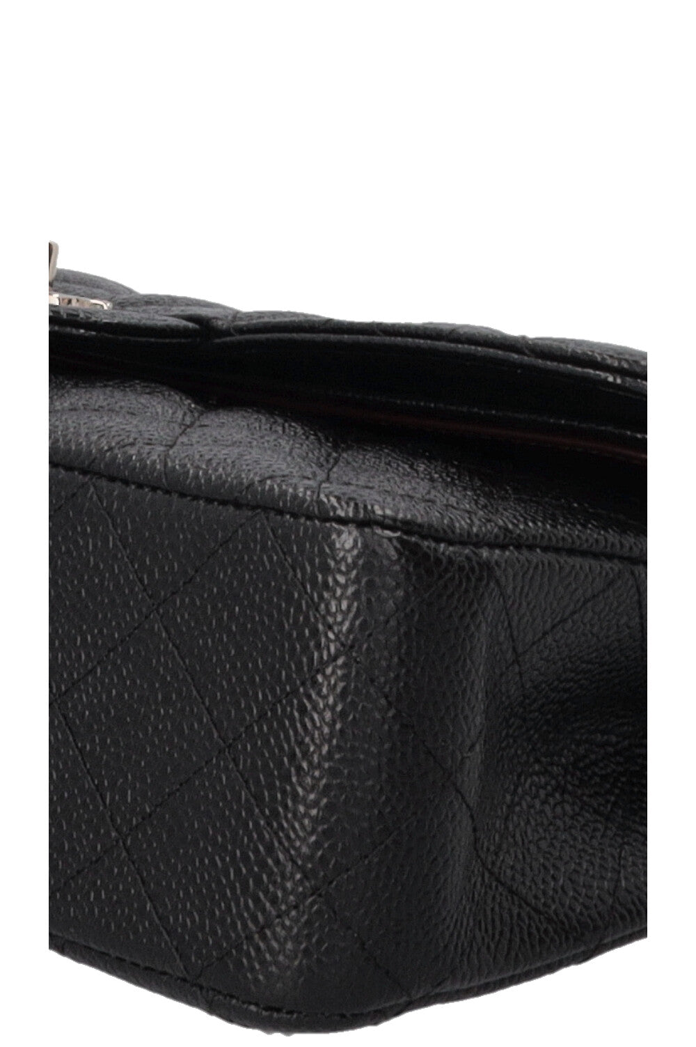 CHANEL Double Flap Medium Caviar Noir