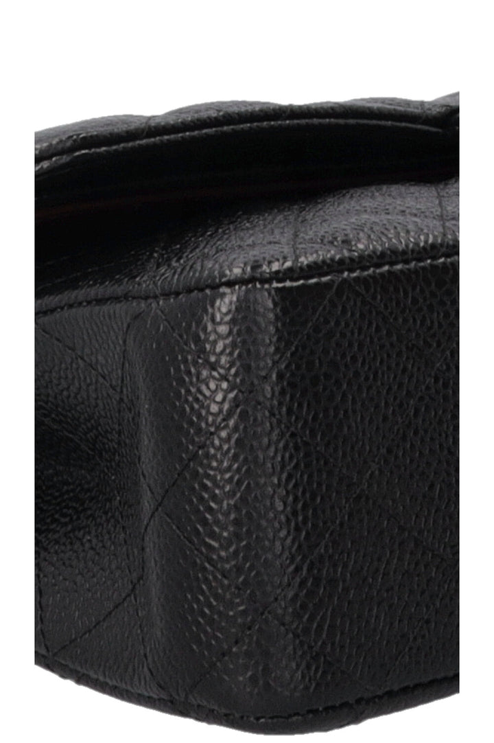 CHANEL Double Flap Medium Caviar Noir