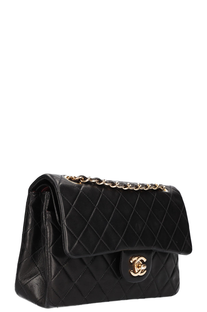 CHANEL Double Flap Small Black