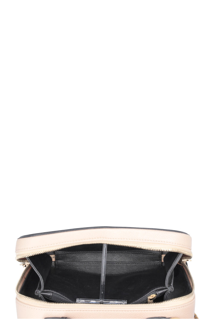 CHANEL Vanity Case Filigrane Petit Modèle Caviar Nude