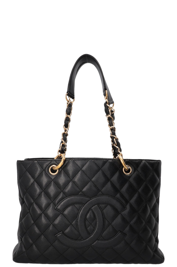 CHANEL GST Bag Caviar Black