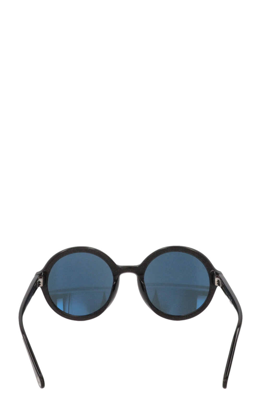 CHANEL Glitter Round Sunglasses Black 5522-U