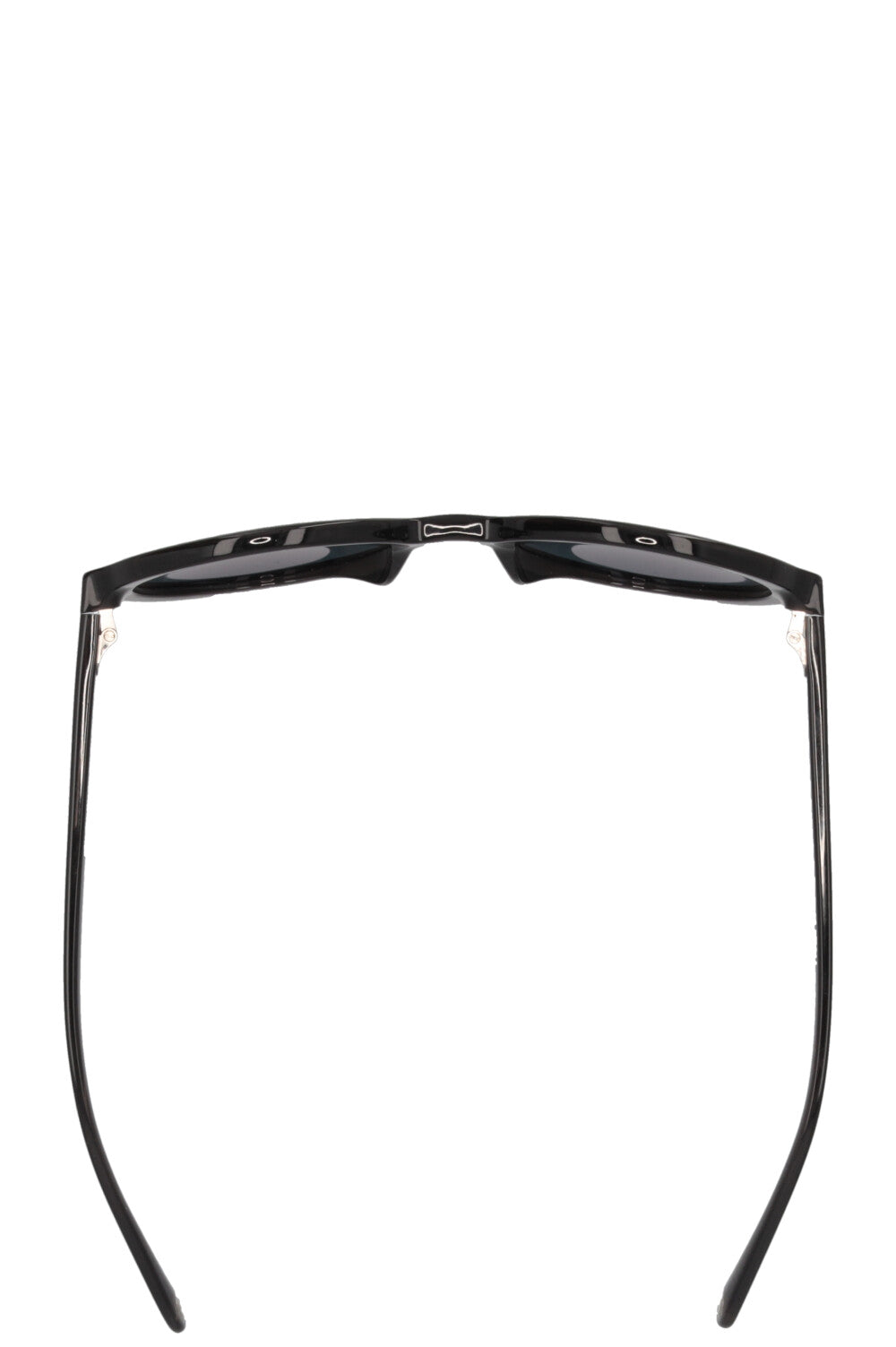 CHANEL Glitter Round Sunglasses Black 5522-U