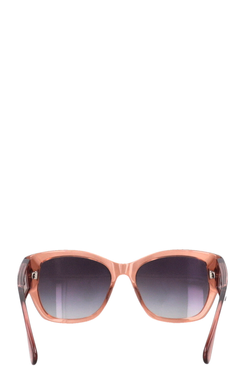 CHANEL Irregular Sunglasses Brown c.1651/S6