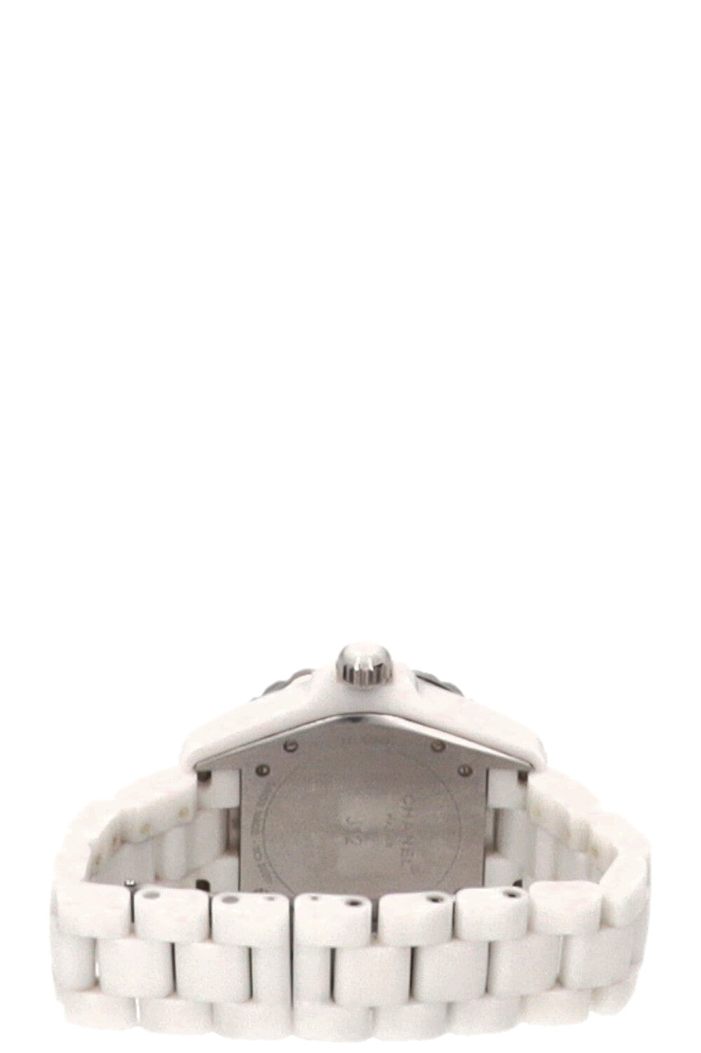 CHANEL J12 Watch 38mm Automatic Diamonds Ceramic White
