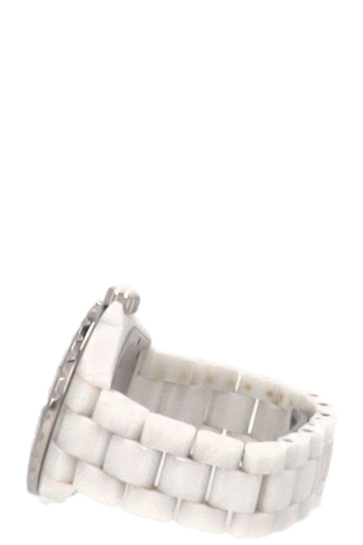 CHANEL J12 Watch 38mm Automatic Diamonds Ceramic White
