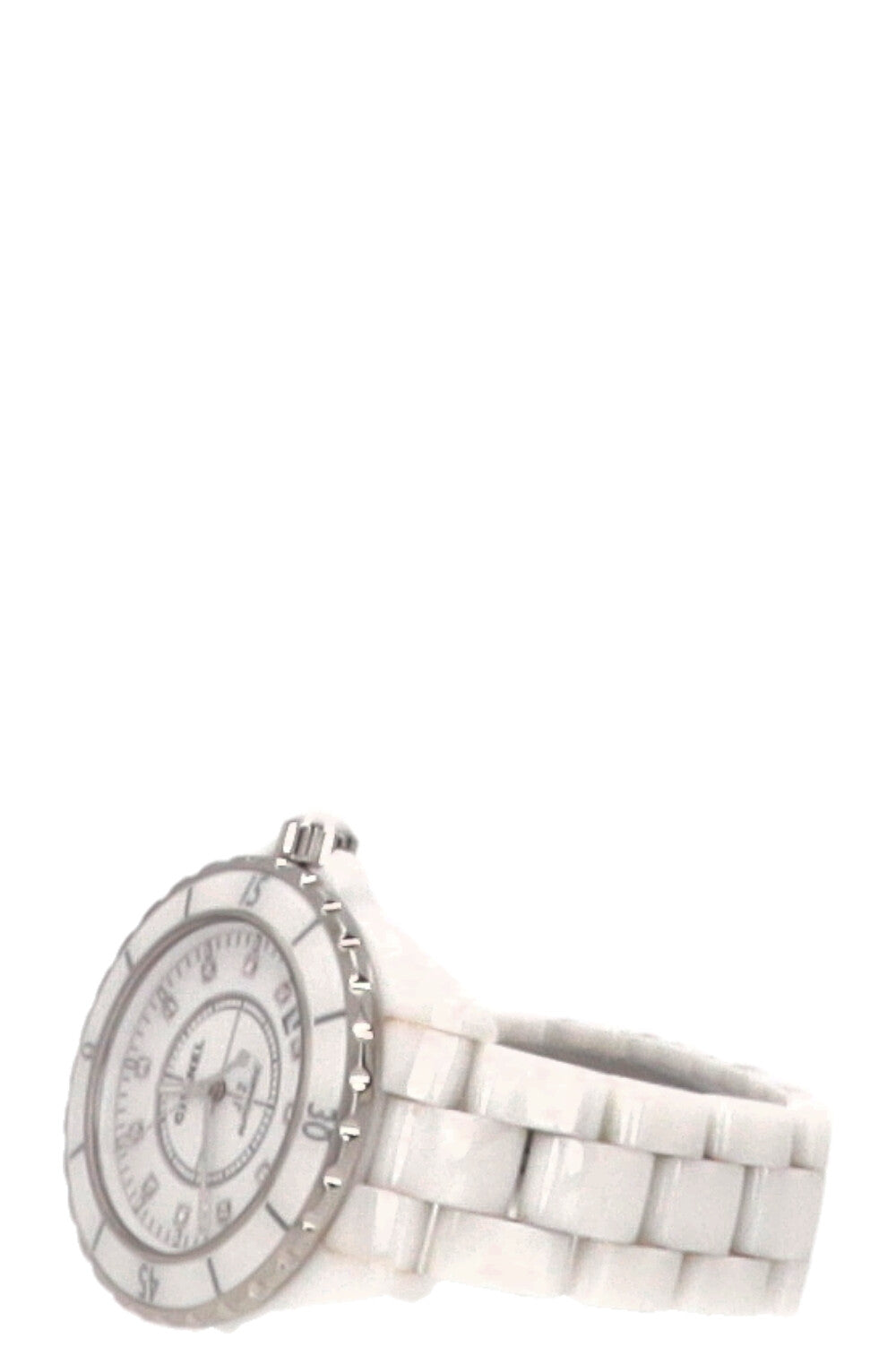 CHANEL J12 Watch 38mm Automatic Diamonds Ceramic White