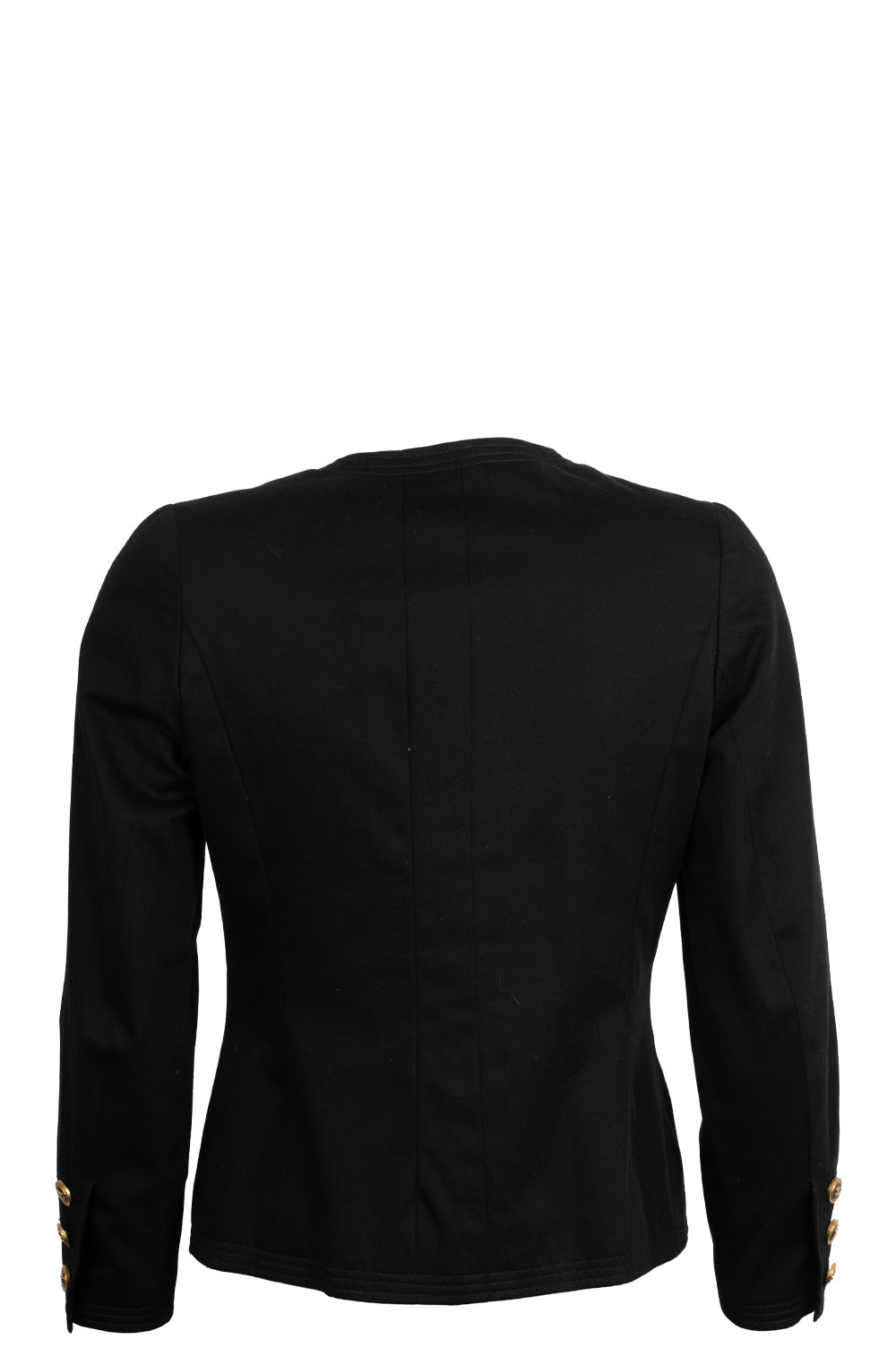 CHANEL Jacket Cotton Black