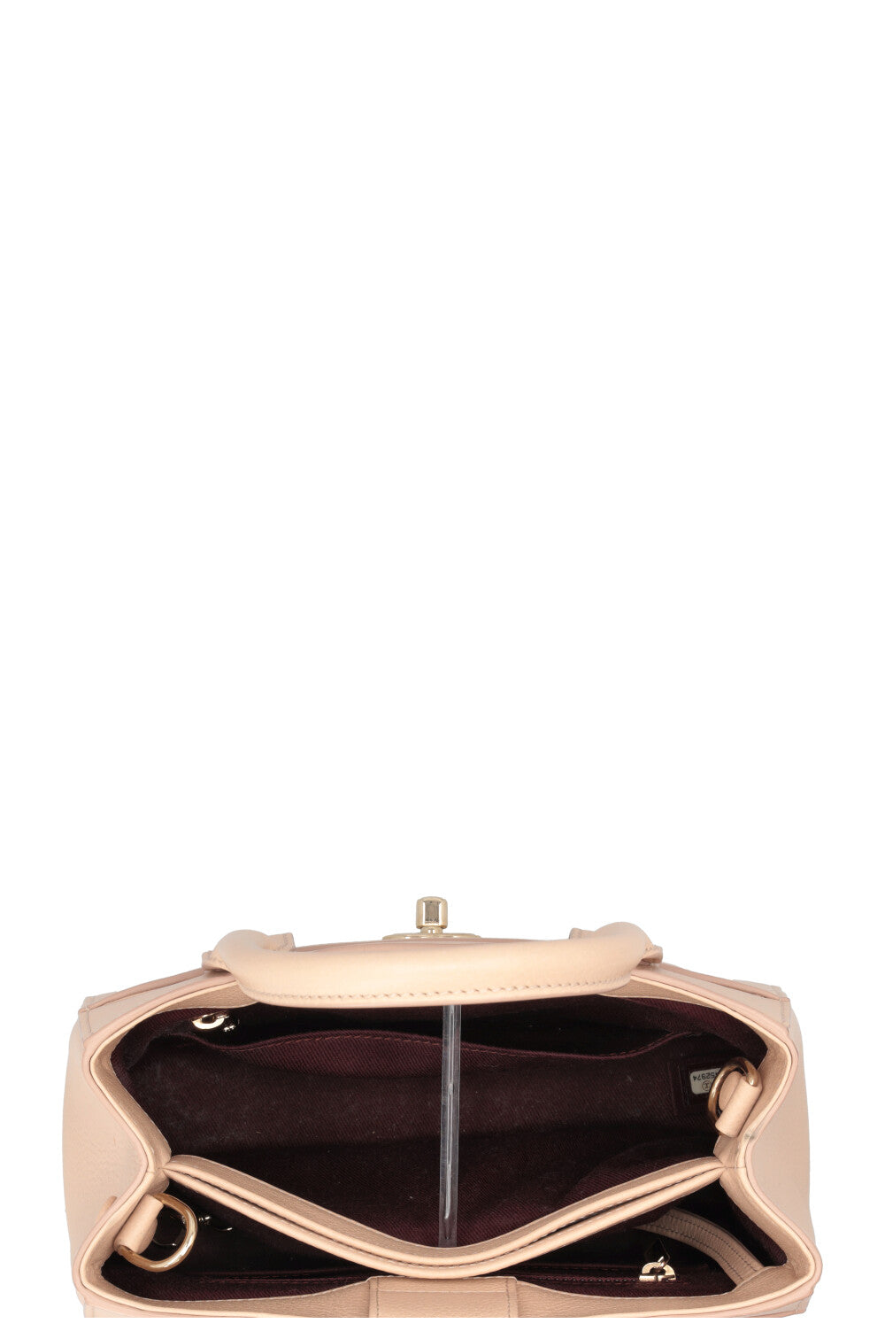 Sac cabas CHANEL Mini Neo Executive en cuir beige