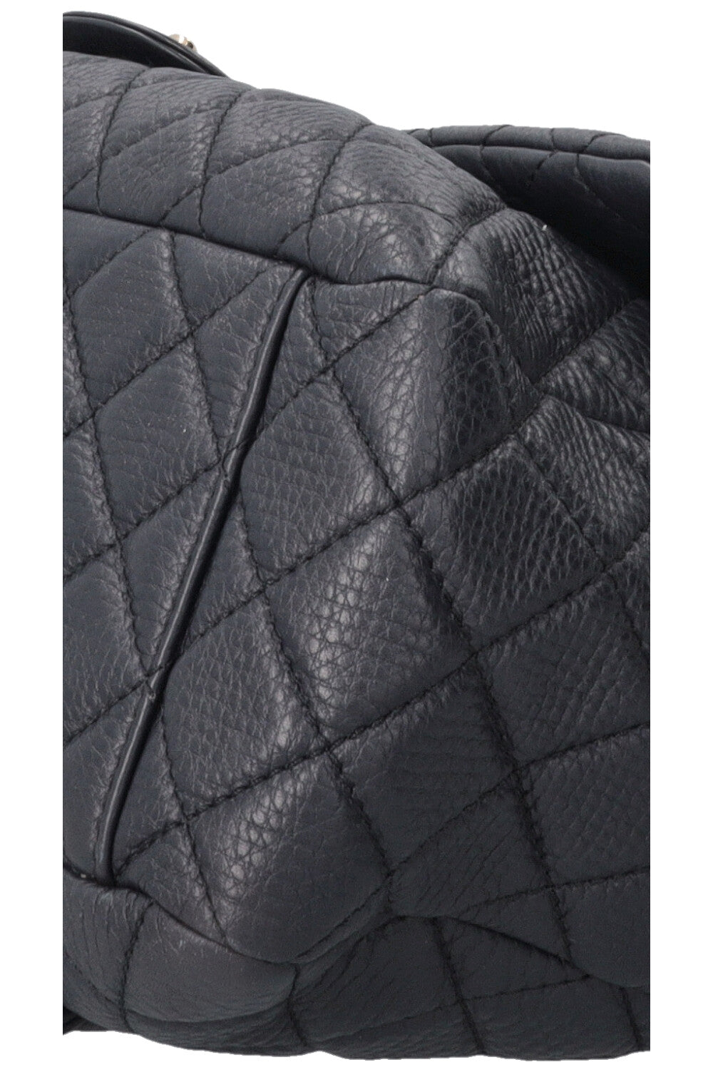 CHANEL Maxi Airline Classic Flap Bag Navy Lambskin