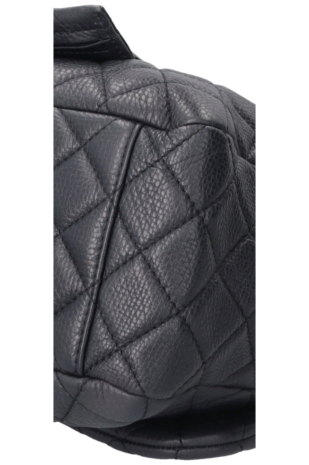 CHANEL Maxi Airline Classic Flap Bag Navy Lambskin