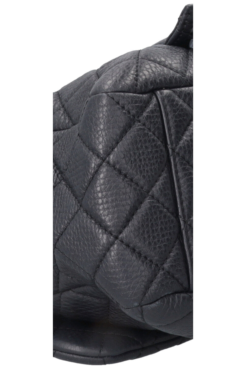 CHANEL Maxi Airline Classic Flap Bag Navy Lambskin